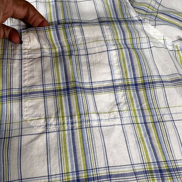 Tatuum Adamus Regular Fit Classic Shirt Mens Window Pane Plaid Button Up - Picture 8 of 16